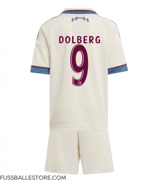Günstige Ajax Kasper Dolberg #9 3rd trikot Kinder 2025-26 Kurzarm (+ Kurze Hosen) Günstige Ajax Kasper Dolberg #9 3rd trikot Kinder 2025-26 Kurzarm (+ Kurze Hosen)